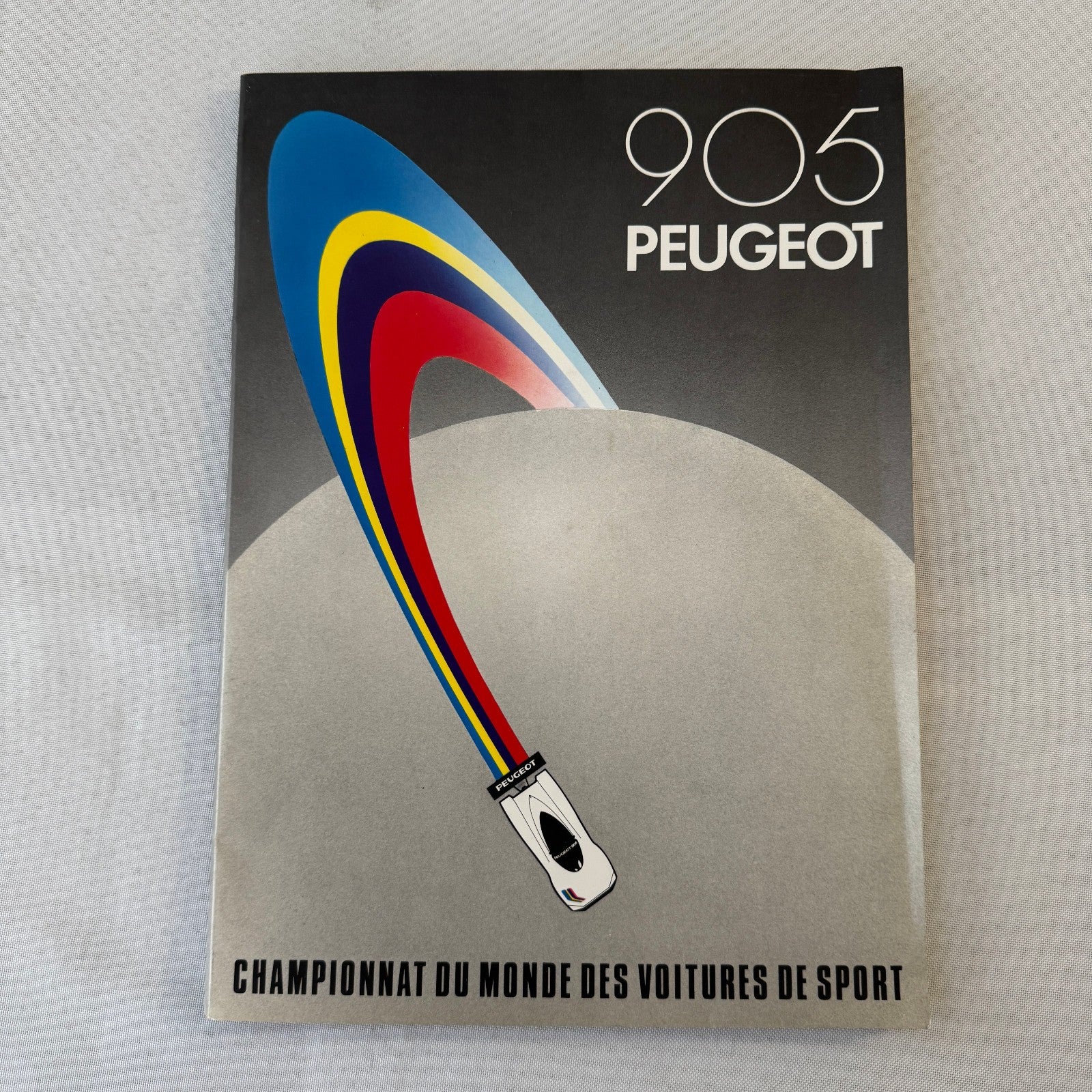 Vintage Peugeot 905 Racing Car Press Kit Motorsport Race Photos 35mm Slides
