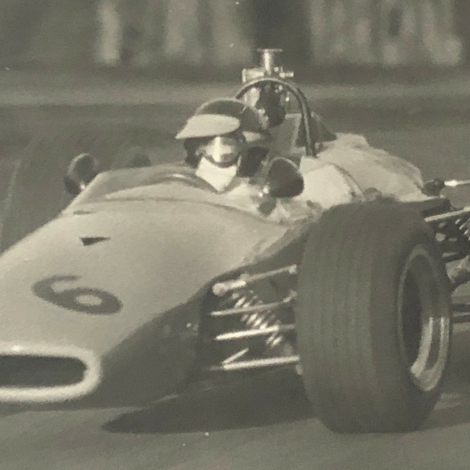 Vintage Grand Prix Racing Car Photo Photograph Print 