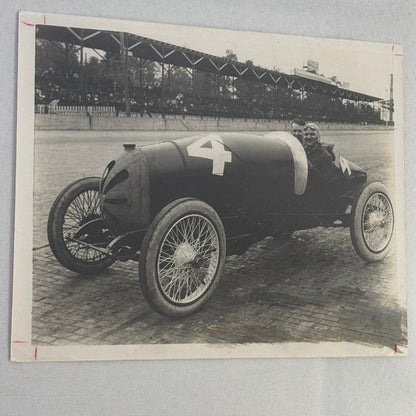 1920 Gaston Chevrolet Indy Racing Photo Photograph Print Tower Studios Vintage