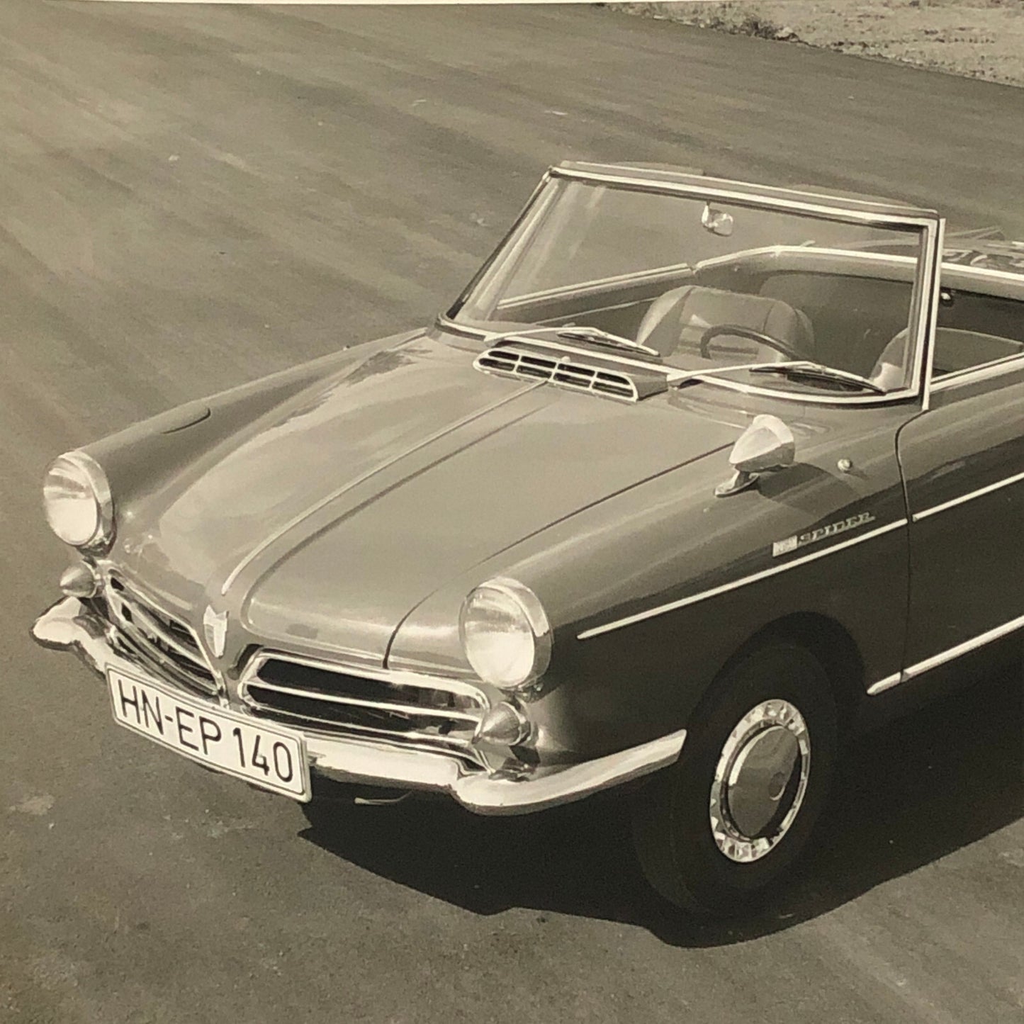 1965 NSU Spider Wankel Motor Factory Press Photo Photograph Print