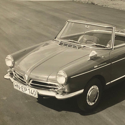 1965 NSU Spider Wankel Motor Factory Press Photo Photograph Print