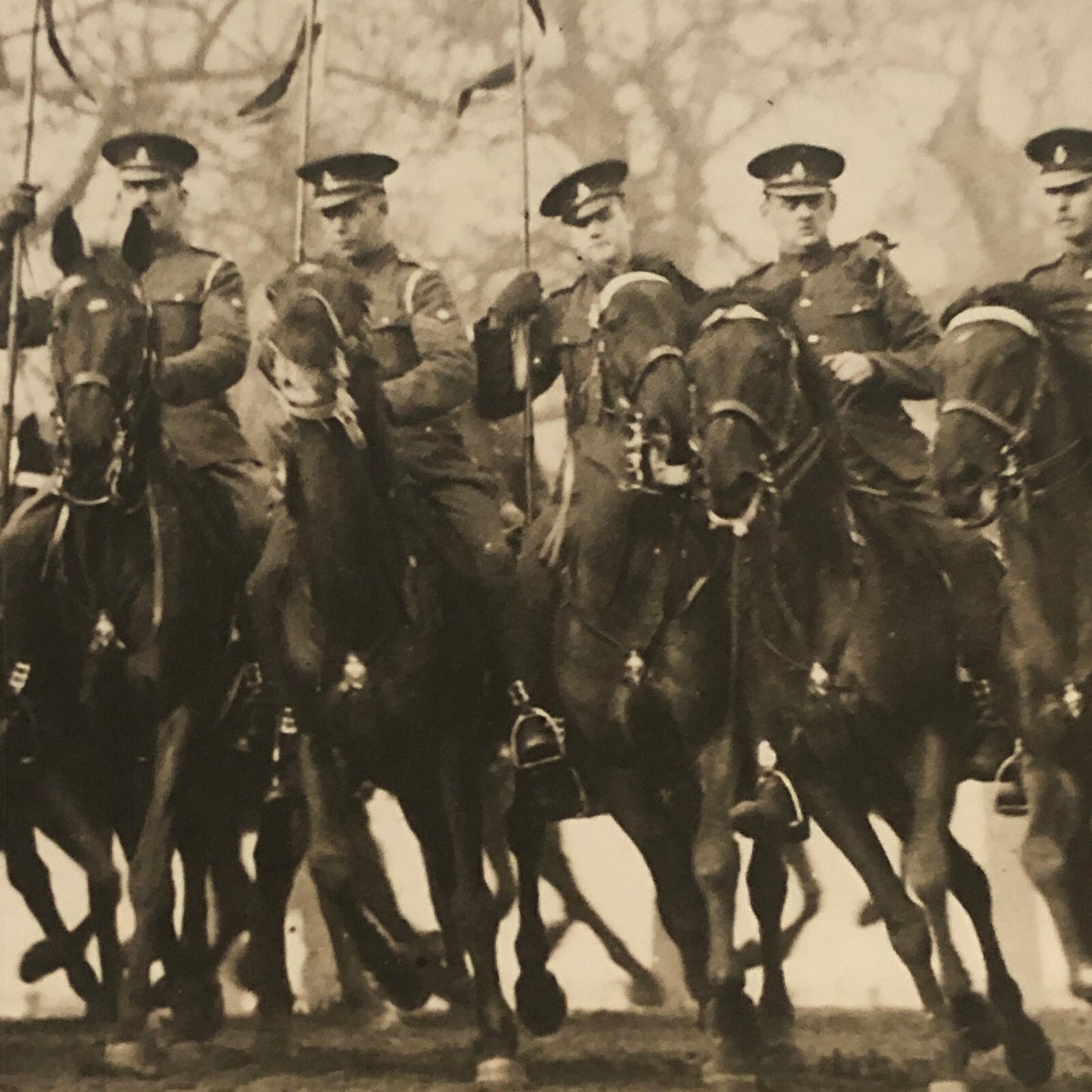 Press Photo Photograph London Royal Horse Guards Musical Ride 1934 Hyde Park UK