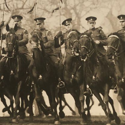 Press Photo Photograph London Royal Horse Guards Musical Ride 1934 Hyde Park UK