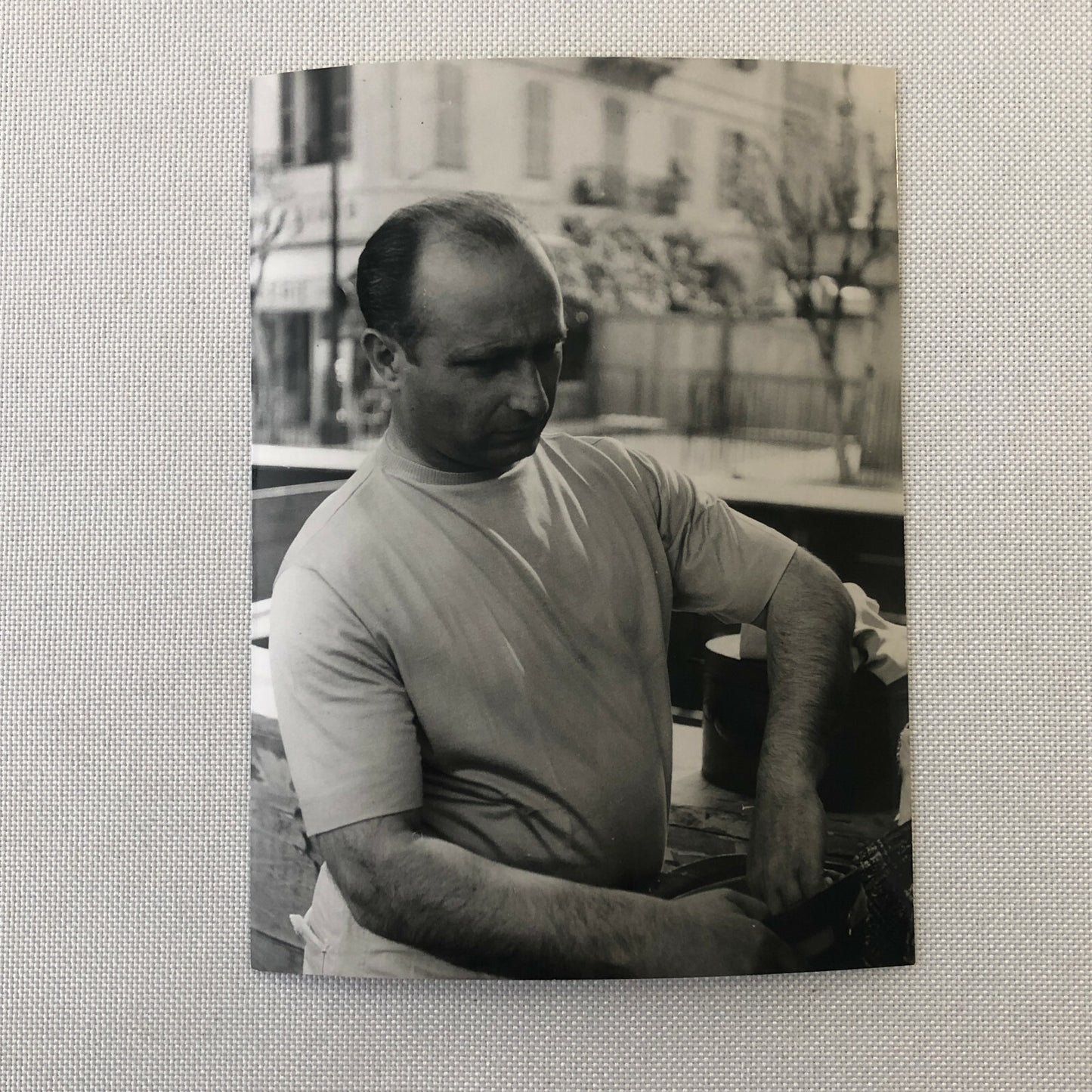 Juan Manuel Fangio Racing Driver Photo Photograph Monte Carlo 1956 ? 