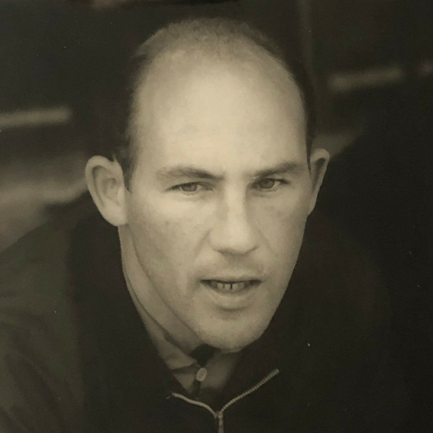 Vintage Racing Photo Photograph Stirling Moss Driver Portrait Dr Benno Muller 