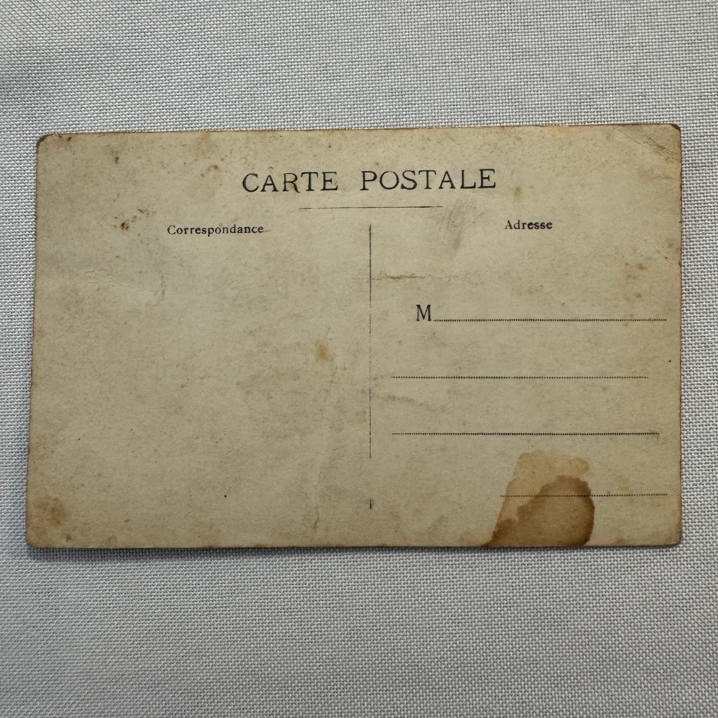 Vintage Postcard Real Photo Postcard RPPC Post Card Men Car Automobile Snow