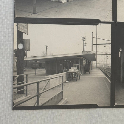Vintage Pennsylvania Railroad Photo Contact Sheet Photograph Al Paul Lefton