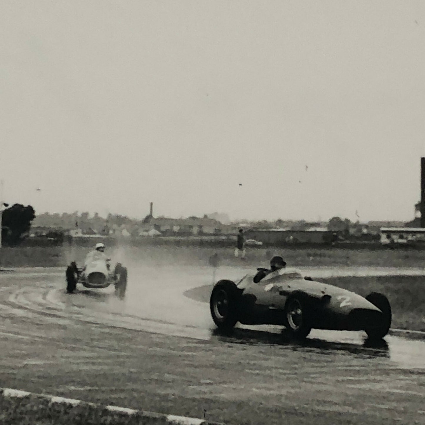Juan Manuel Fangio Racing Driver in Maserati Car 1957 Photo Photograph Print 
