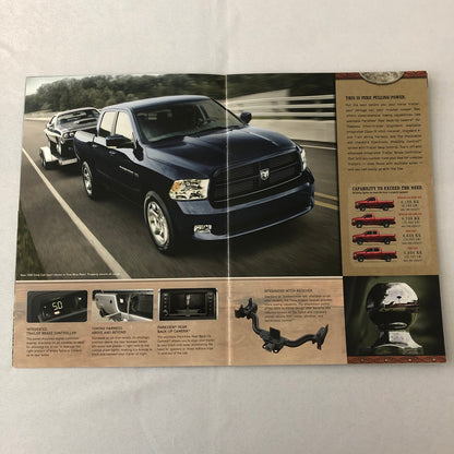 2012 Dodge Ram Pickup Truck Sales Brochure Catalog Big Horn Outdoorsman Laramie 