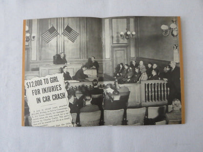 Vintage Standard Accident Insurance Book Sales Brochure 1930s - Auto Insurance 