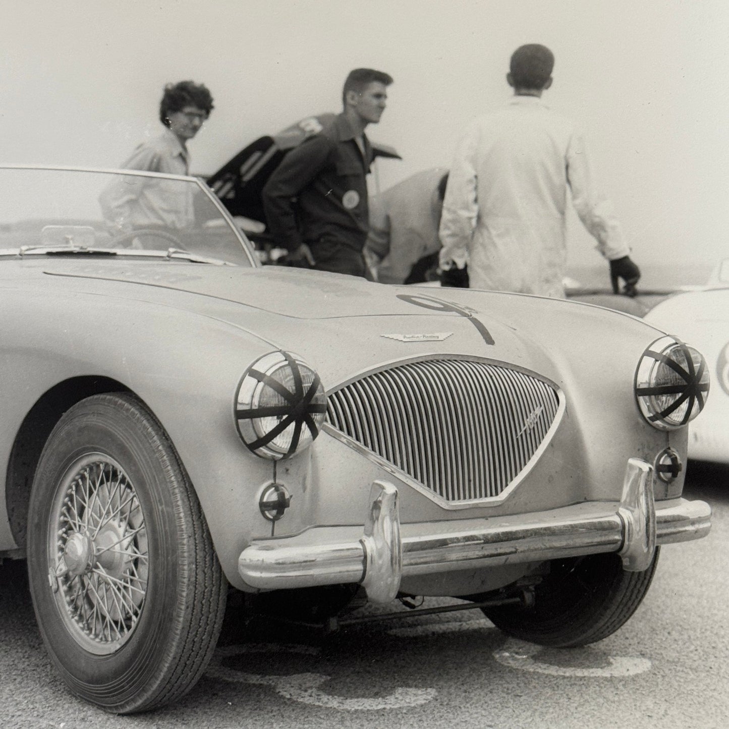 Austin Healey Racing Car Photo Photograph Motorsport Modern Print