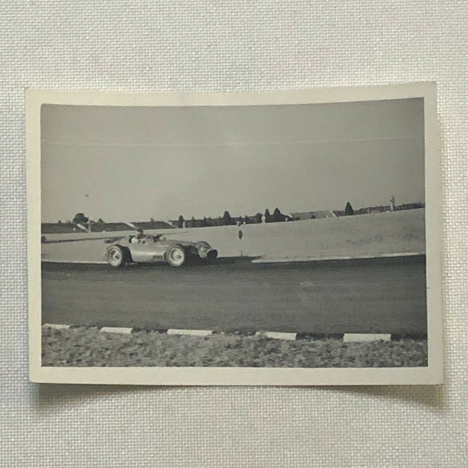 Vintage Racing Driver Photo Photograph - Juan Manuel Fangio Car 1957