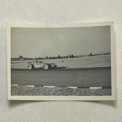 Vintage Racing Driver Photo Photograph - Juan Manuel Fangio Car 1957