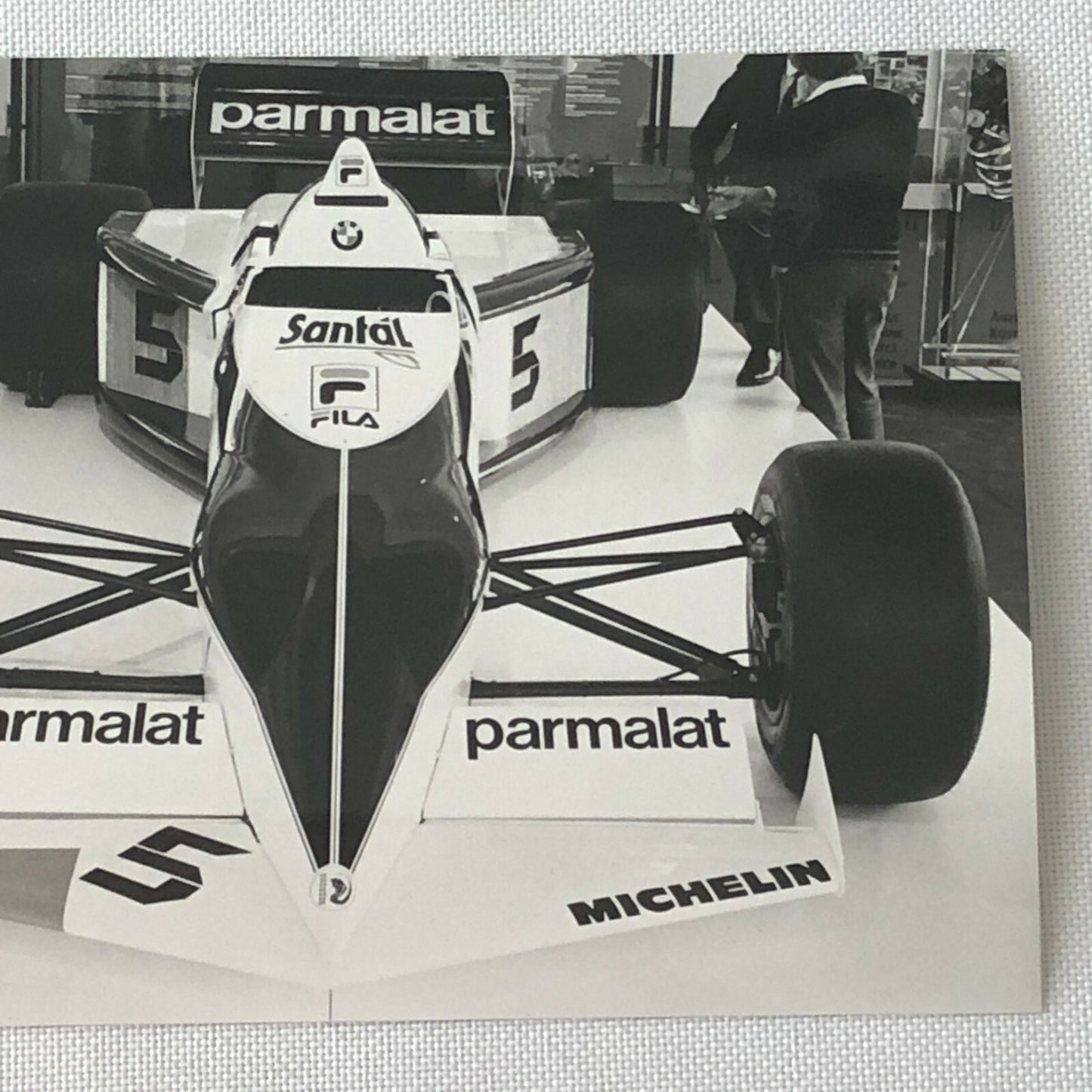 Vintage Brabham BMW BT 52 Parmalat Racing Car Photo Photograph BT52