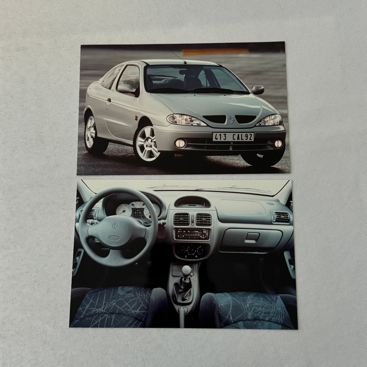 1999 Renault Clio Tech Run Car Press Kit Brochure Photos German Language