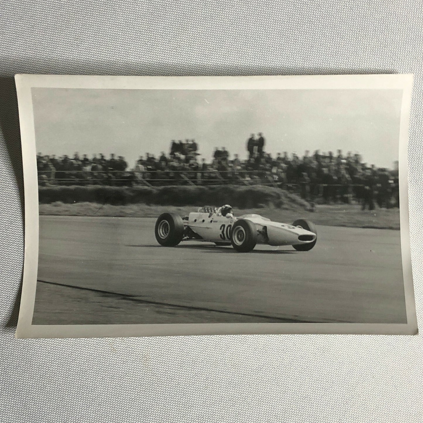 Vintage Grand Prix Racing Car Photo Photograph Print 