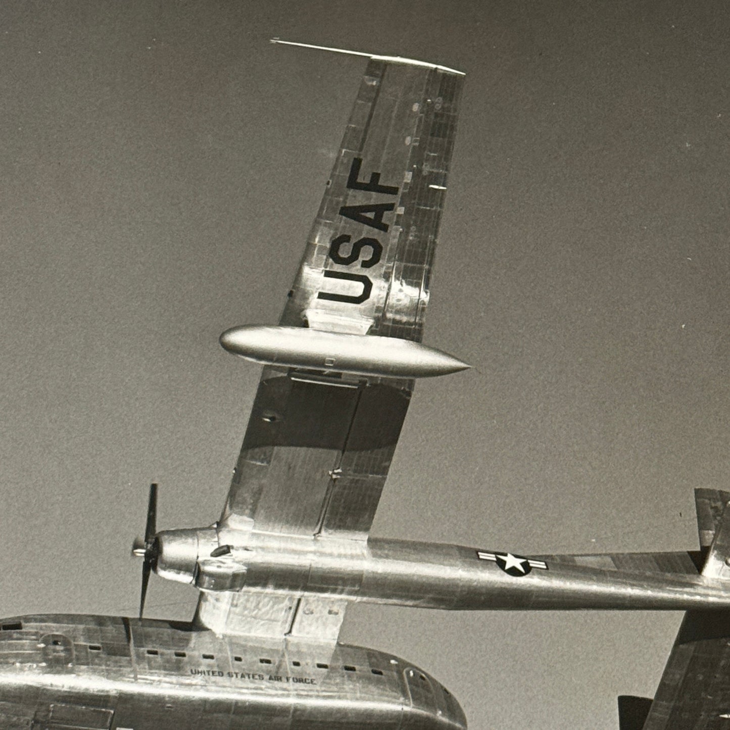 Fairchild Aircraft United States Air Force Airplane Plane Vintage Photo USAF