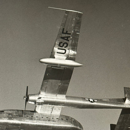 Fairchild Aircraft United States Air Force Airplane Plane Vintage Photo USAF