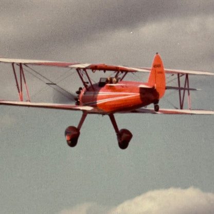 Vintage Aircraft Airshow Photo Large Aviation Photograph Aviation 1970s 1980s