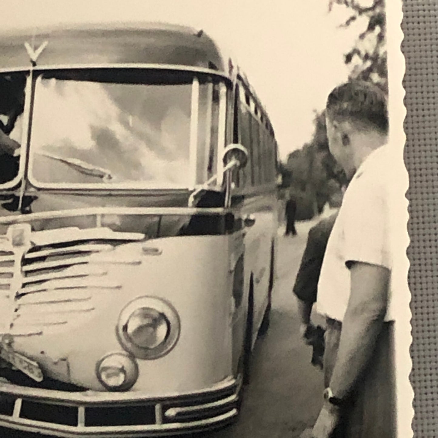 Vintage Bus Accident Wreck Photo Photograph Print Lot of 3 Germany 