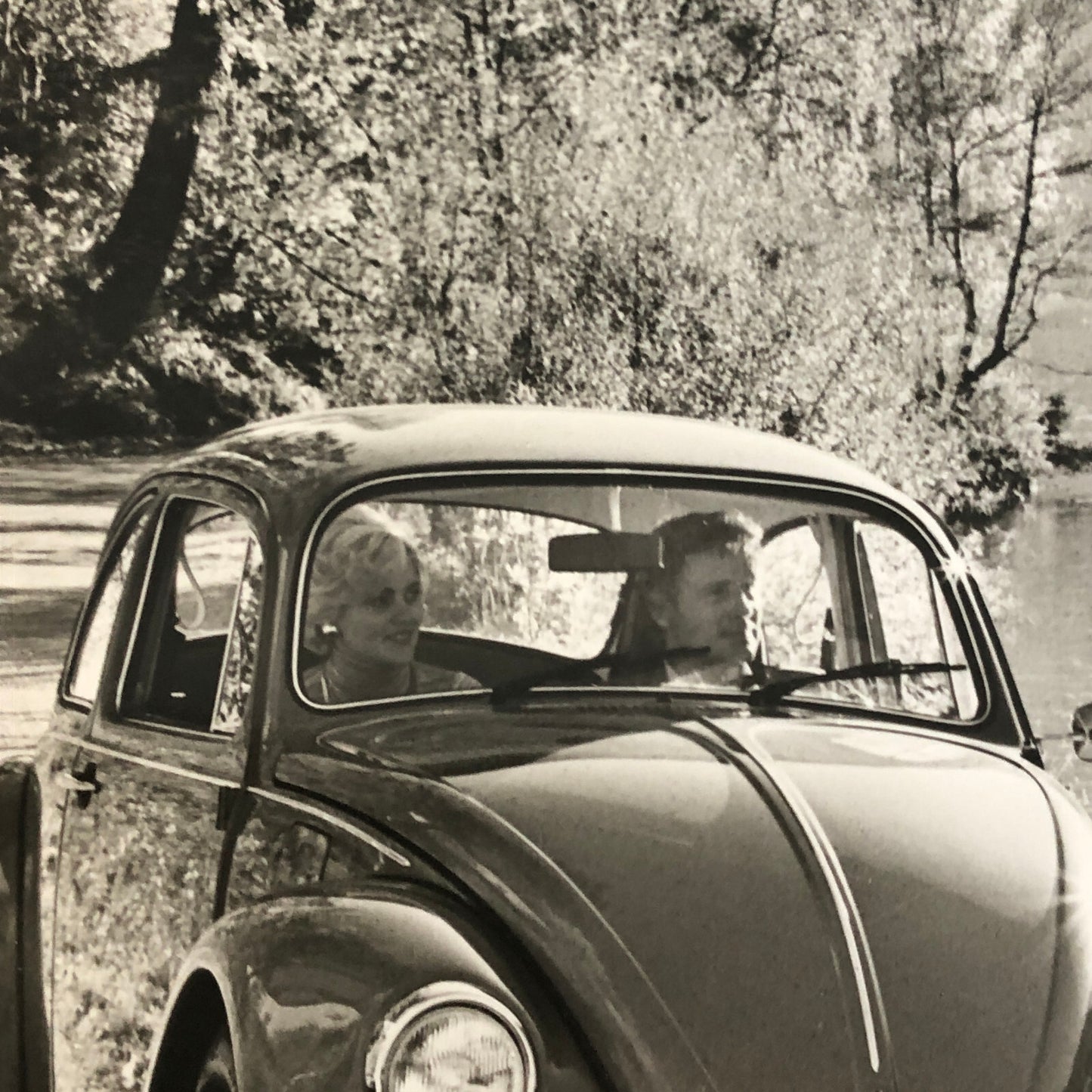 Volkswagen VW Beetle Photo Vintage Car Automobile Photograph 1983