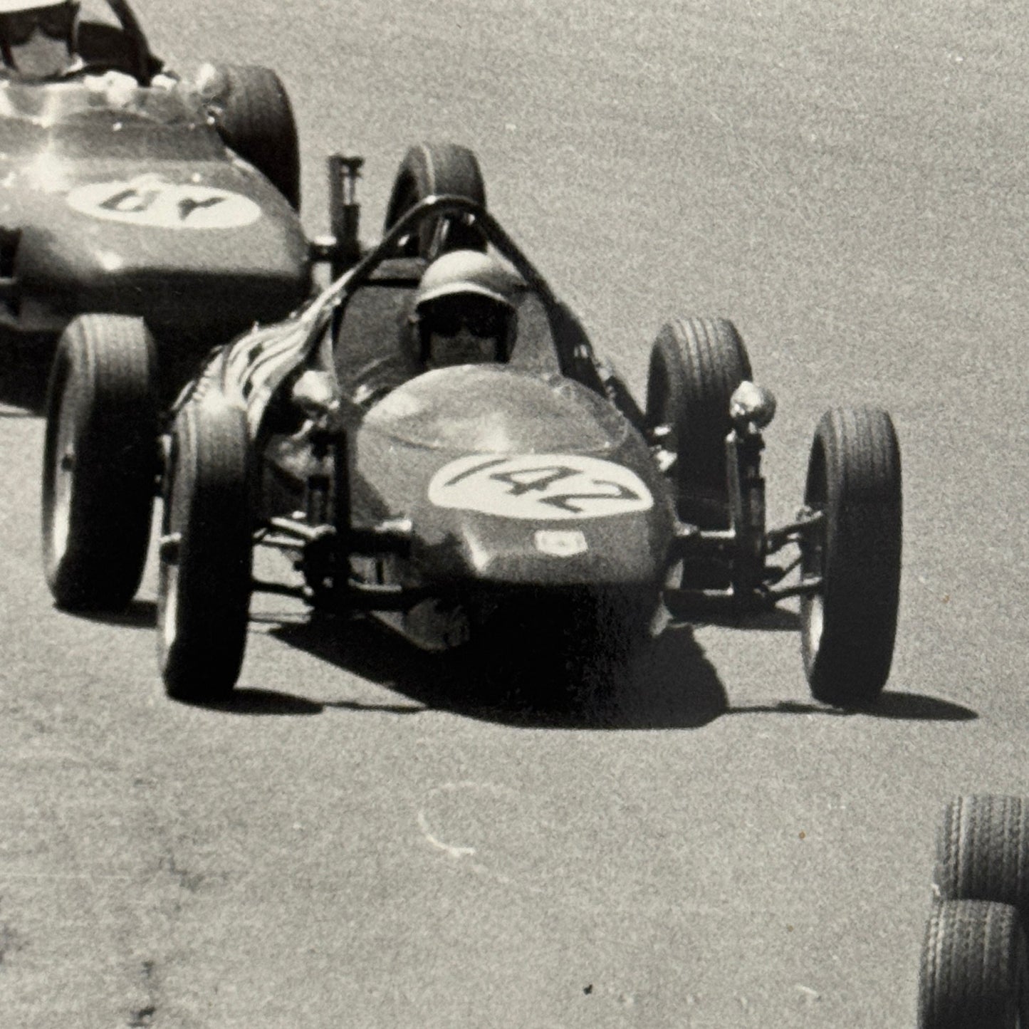 Vintage Car Racing Photo Circuit Mont Tremblant Quebec Photograph