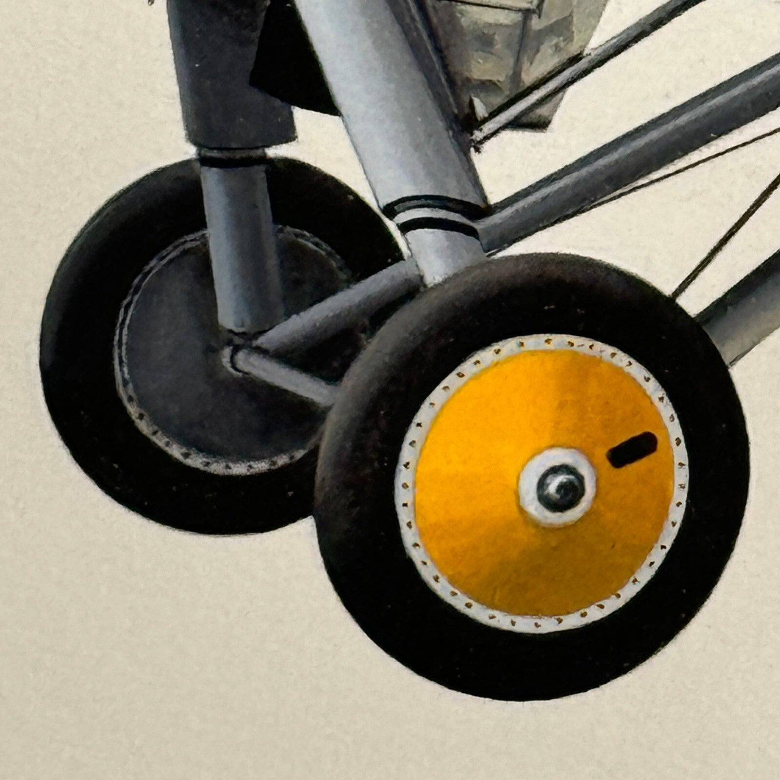 Vintage Airplane Aircraft Plane Aviator Illustration Art Drawing Hand Drawn