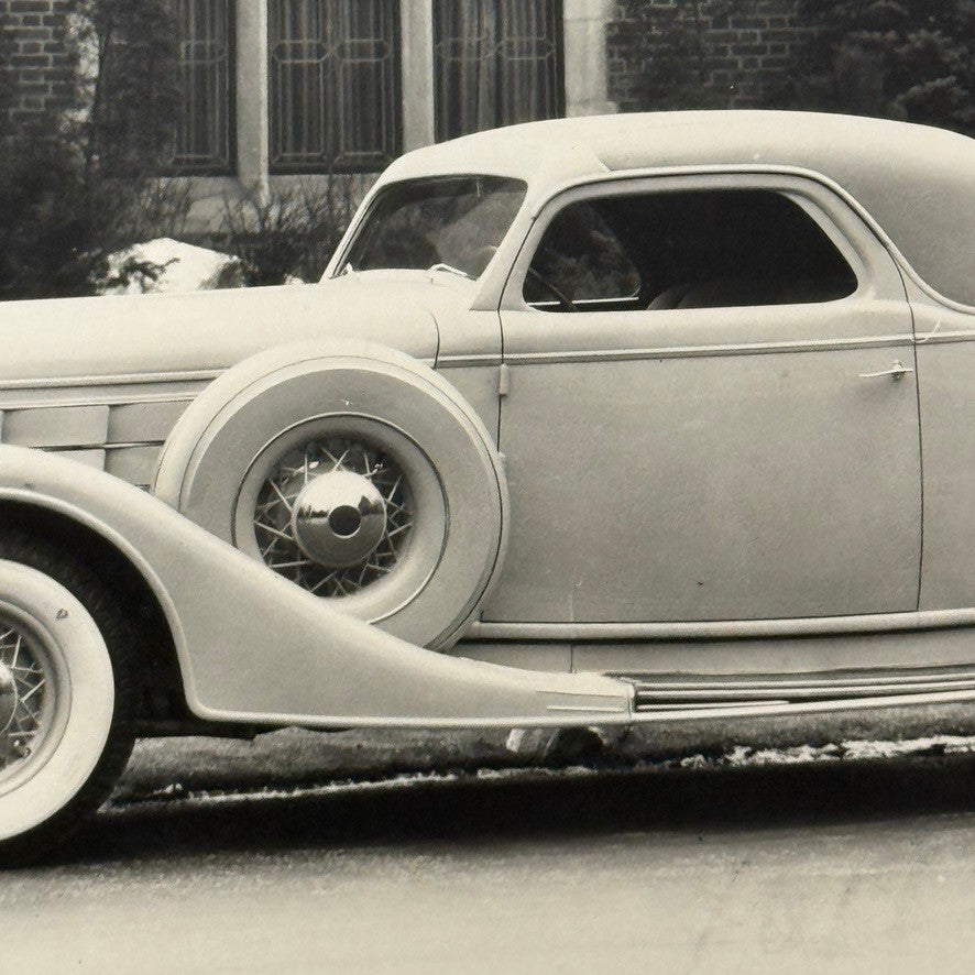 1932 Lincoln LeBaron Automobile Photograph Car Photo Vintage Image Modern Print