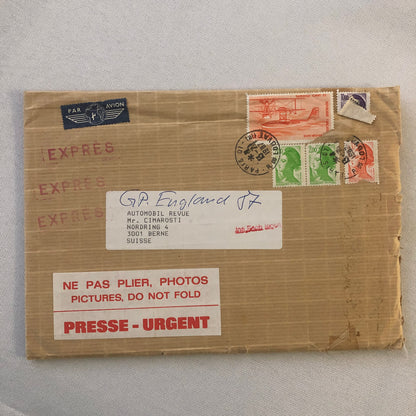 1987 Formula One F1 Racing Photo Lot of 7 Nigel Mansell Lotus Honda Car +