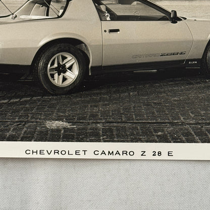 Chevrolet Camaro Z28 E Factory Press Publicity Photo Photograph Print Chevy