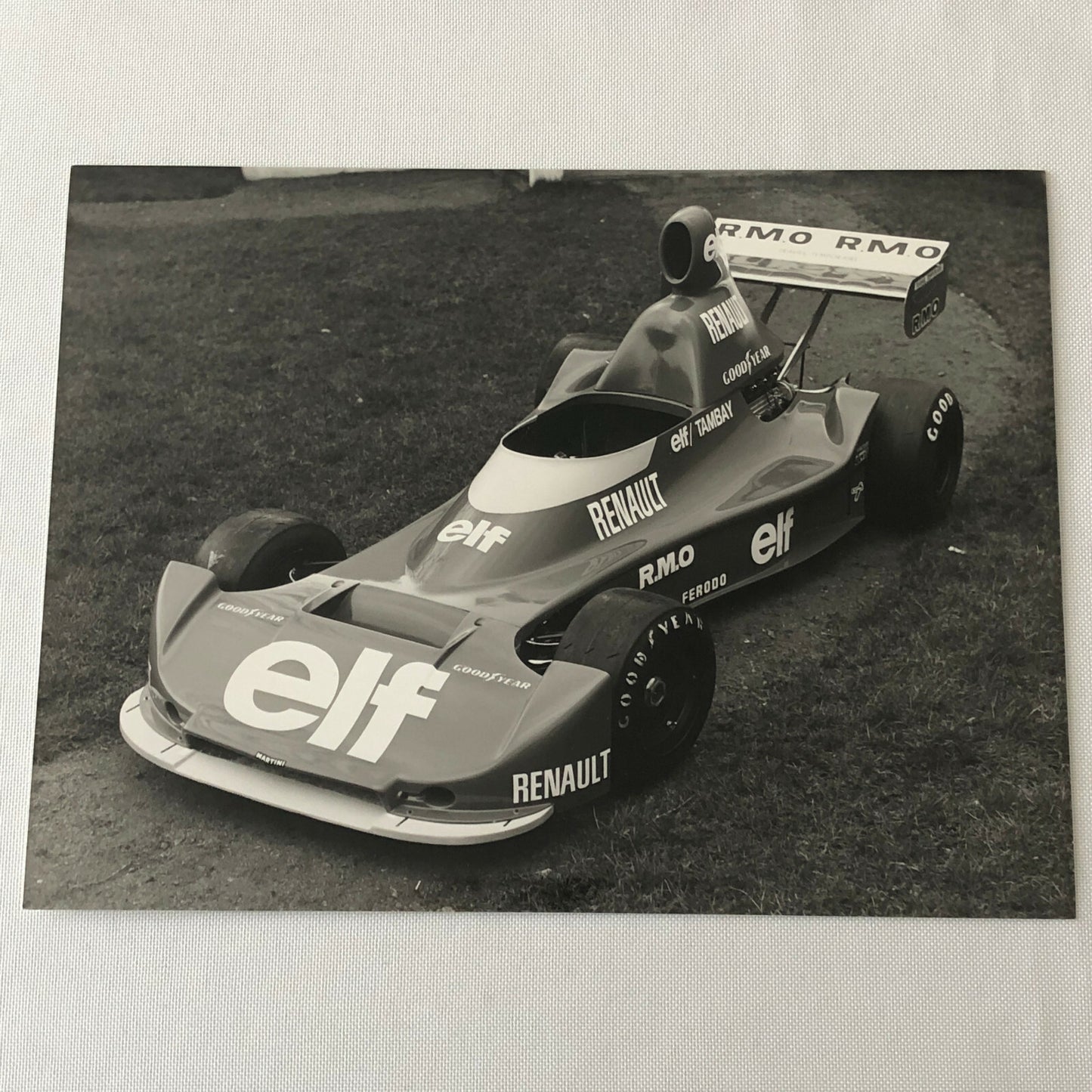 Vintage 1976 Formula 2 F2 Hockenheim Racing Photo Photograph Renault Tambay