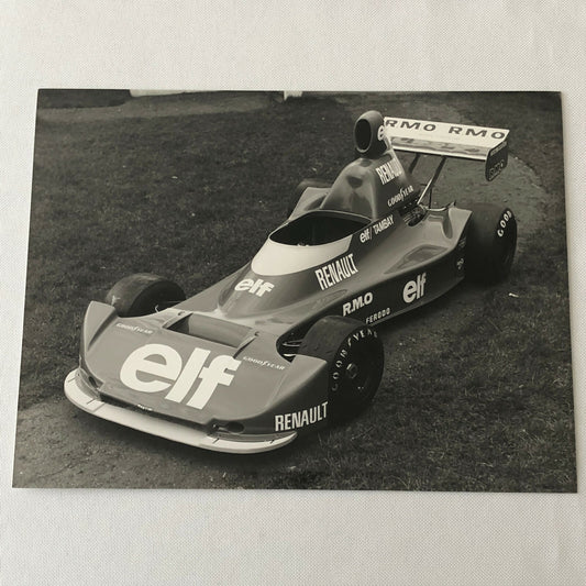 Vintage 1976 Formula 2 F2 Hockenheim Racing Photo Photograph Renault Tambay