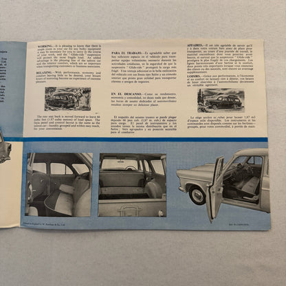 Ford Consul Zephyr Zodiac Farnham Estate Car Wagon Conversion Brochure Catalog