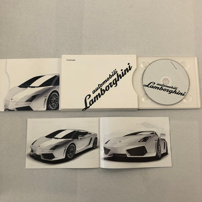 Lamborghini Gallardo LP 560-4 Press Kit Brochure CD GERMAN Text 2008
