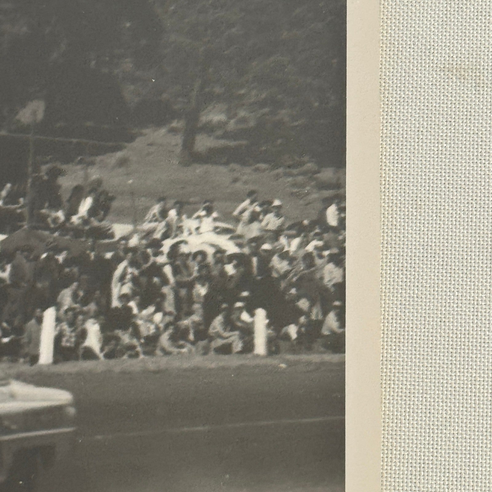 Vintage Racing Photo Photograph 1953 Lincoln Capri Chuck Stevenson Clay Smith