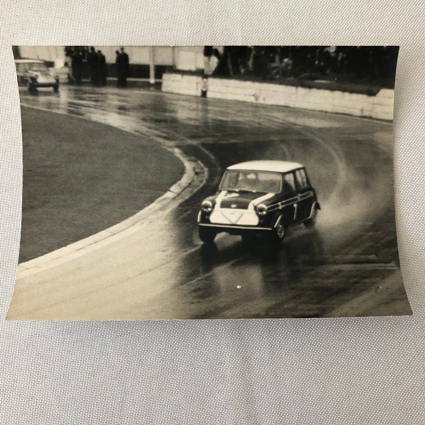 Vintage MINI Racing Car Photo Photograph Print 1968 Crystal Palace 