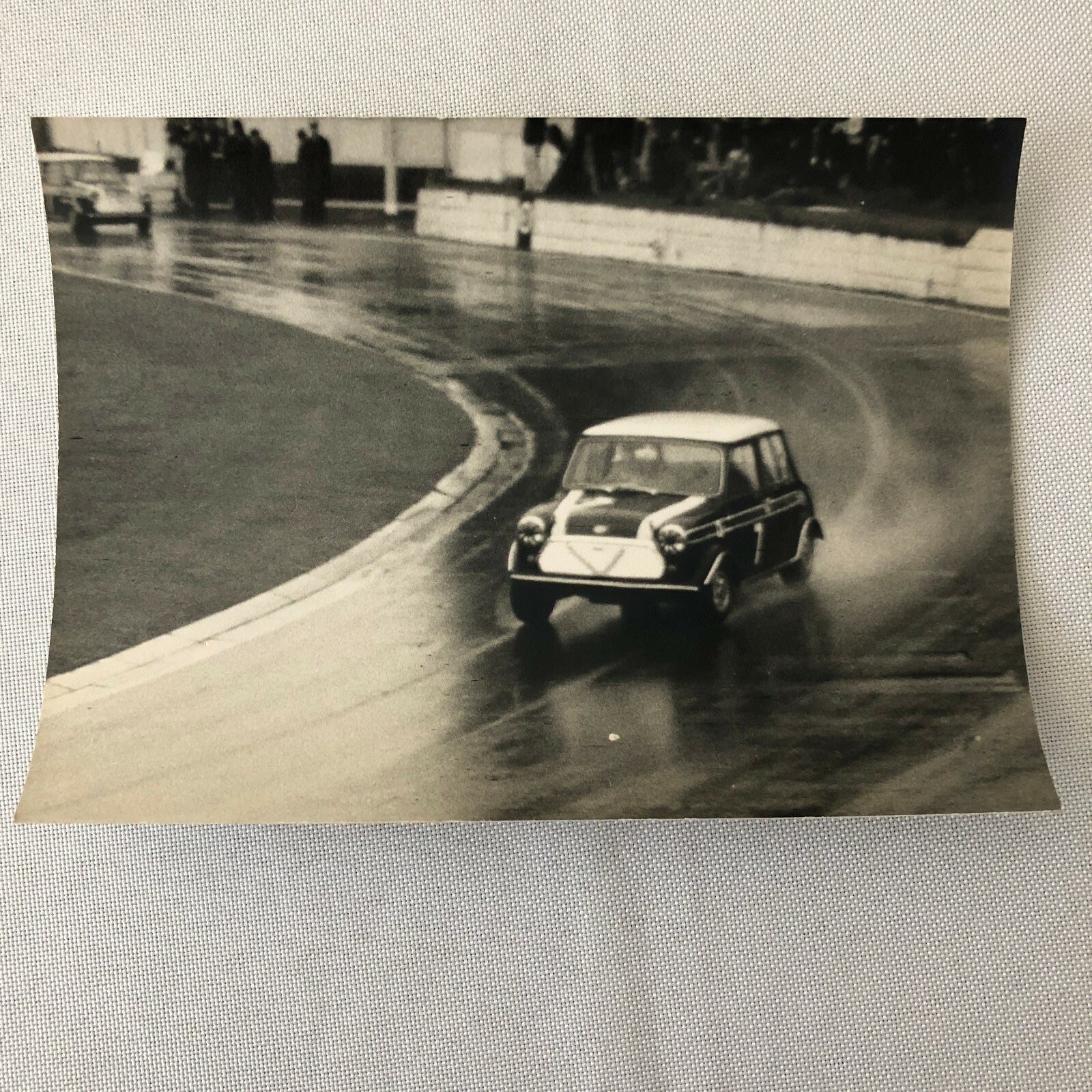 Vintage MINI Racing Car Photo Photograph Print 1968 Crystal Palace 