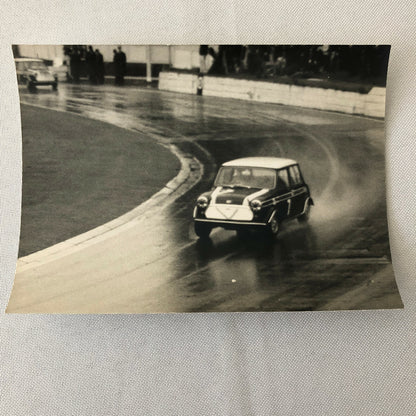 Vintage MINI Racing Car Photo Photograph Print 1968 Crystal Palace 