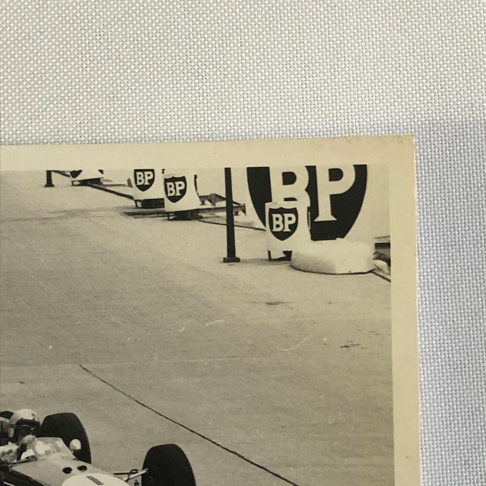 Vintage Grand Prix Racing Car Driver Photo Photograph Print 