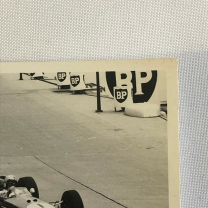 Vintage Grand Prix Racing Car Driver Photo Photograph Print 