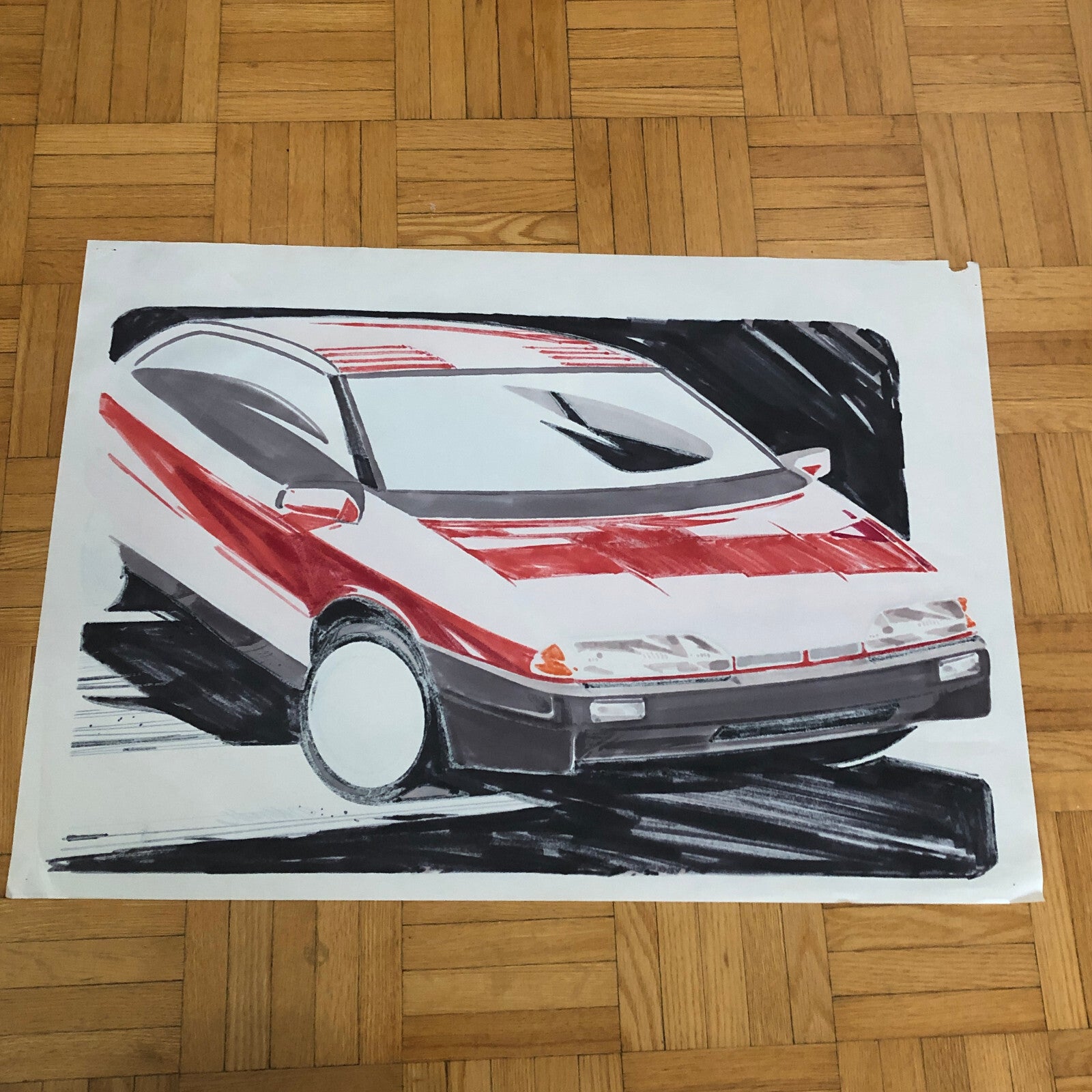 Styling Concept Automobile Illustration Art Drawing Sketch Nottrodt
