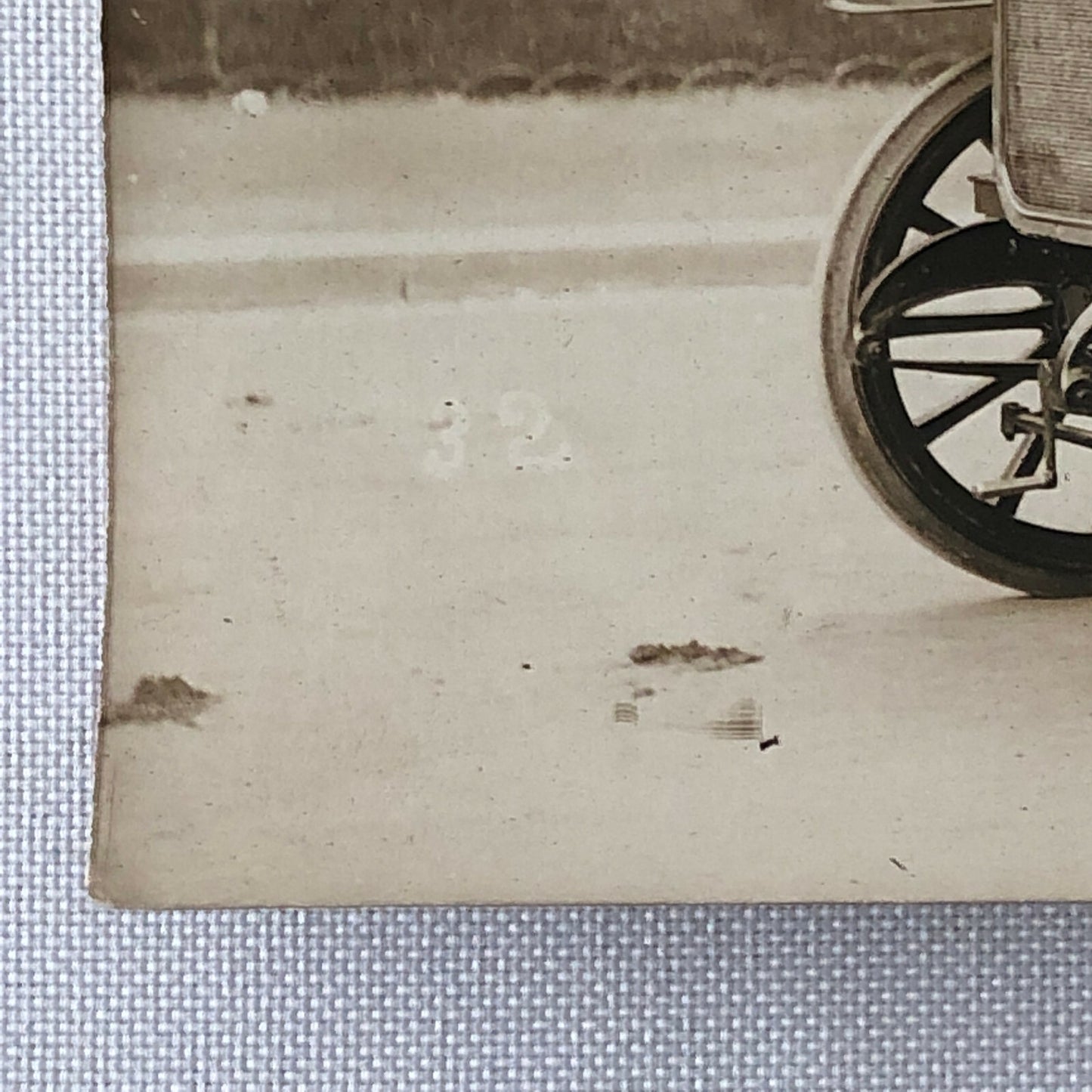 Antique Delahaye Truck Van Photo Photograph Company Embossed
