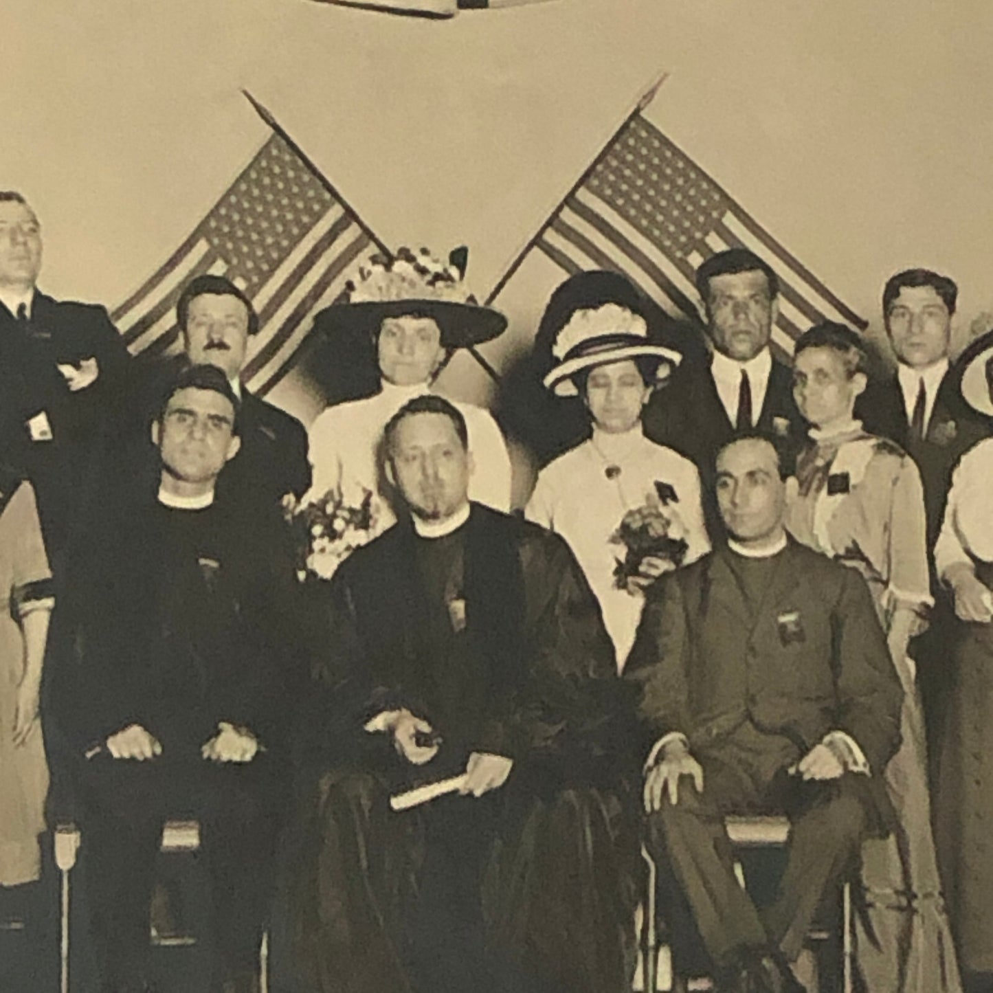 St Augustine's Chapel Church Press Photo Photograph People on Stage Americana