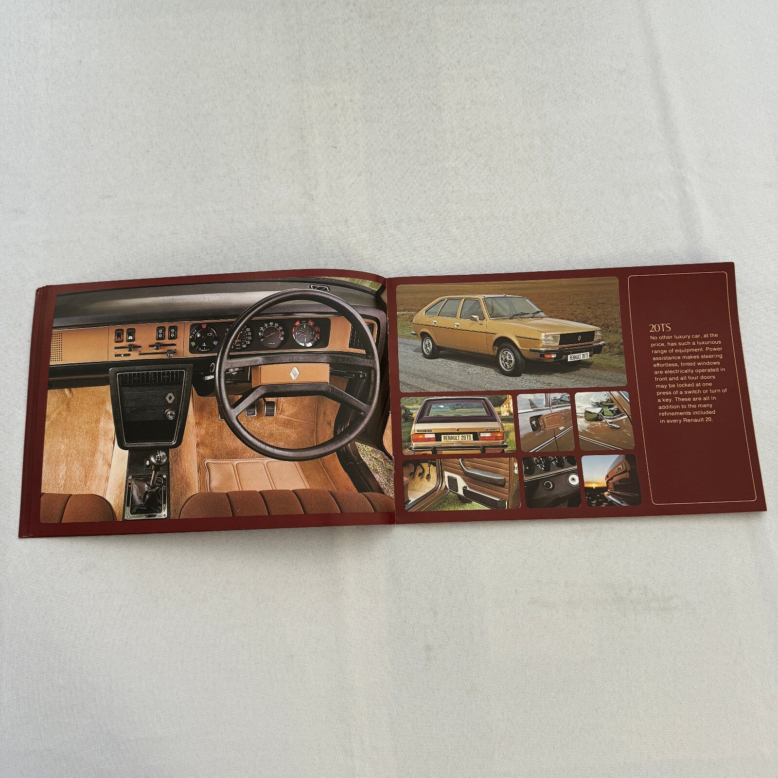 Renault Car Sales Brochure Catalog Vintage Renault 20 30 20TL 20TS 30TS TL TS