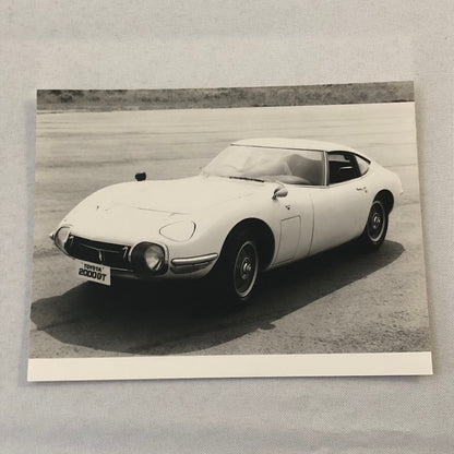 Toyota 2000GT Vintage Car Factory Press Photograph Photo Print 1990s