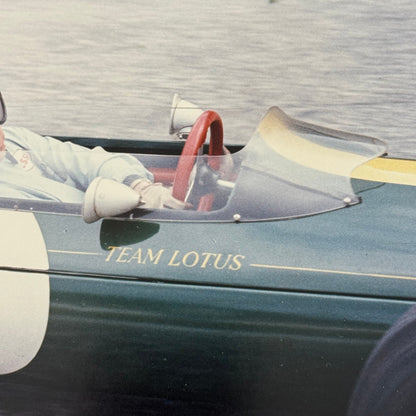 Vintage Lotus Racing Photo Photograph Modern Print
