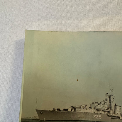 Vintage Canadian Navy Military Ship Boat Photo Photograph Print HMCS Sioux