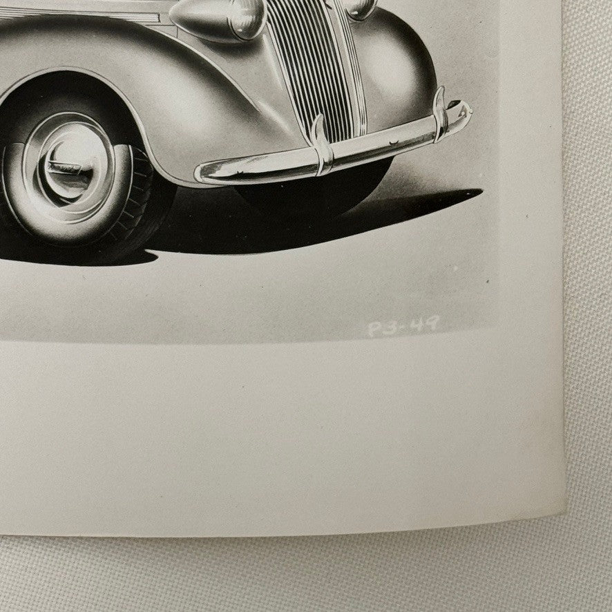 1937 Plymouth Car Photo Photograph Vintage Automobile