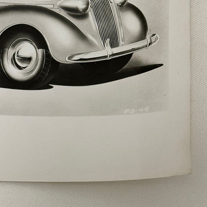 1937 Plymouth Car Photo Photograph Vintage Automobile