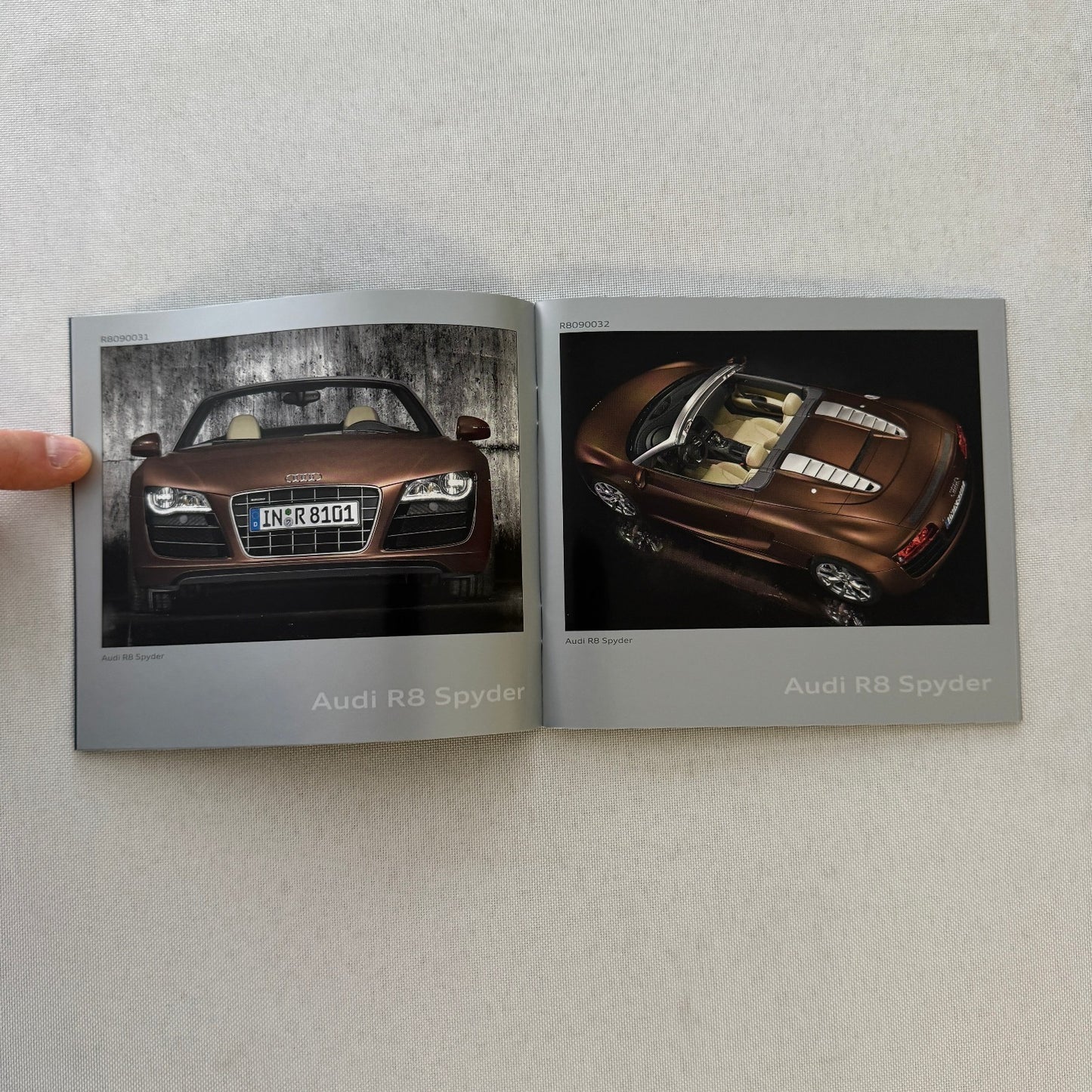 2009 Audi Factory Press Kit Photo CD Brochure Audi R8 Spyder S5 Sportback